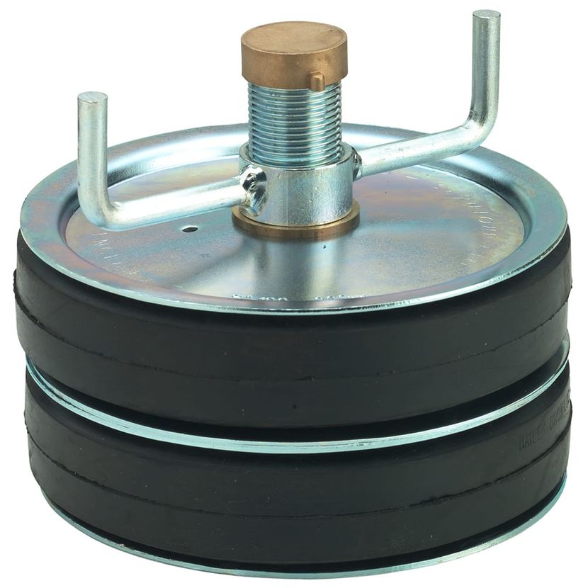 Bailey Double‑Seal Centre Locking Plugs – Steel Plate Test Plugs