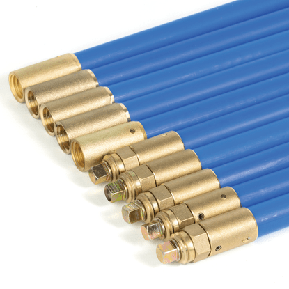 Blue Polypropylene Rods - Flexible Drain Rods Bailey by Thomas Dudley